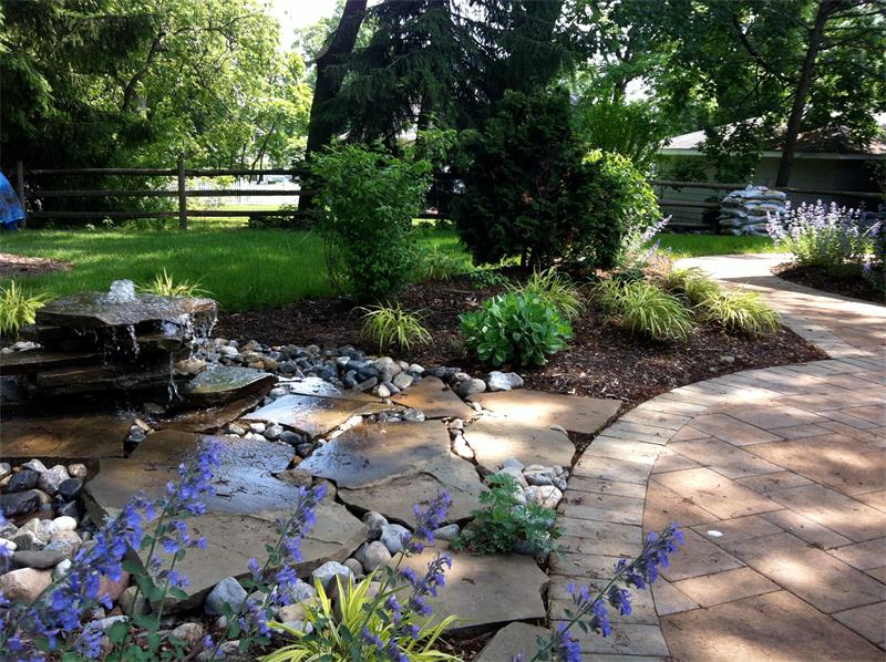 Planting Enhancements, Water Feature 